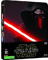 Star Wars - Le Réveil de la Force [Combo Steelbook Blu-ray 2D + Blu-ray Bonus + DVD]