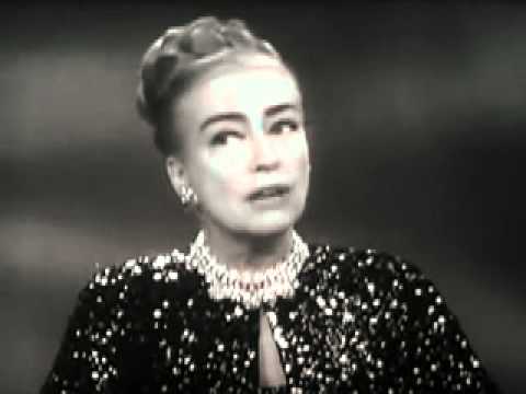 Joan Crawford Interview on Elizabeth Taylor & George Cukor