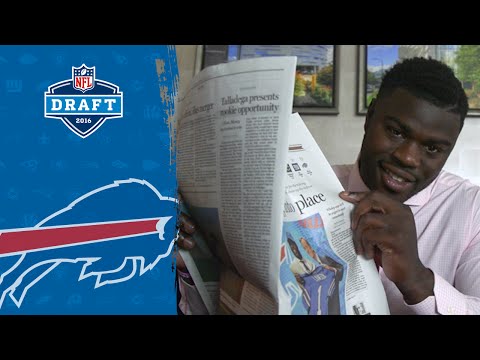 Shaq Lawson's Warm Buffalo Welcome | 2016 Draft Diaries | NFL