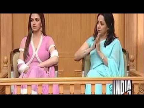 Hema Malini with Esha Deol in Aap Ki Adalat (Part 2) - India TV