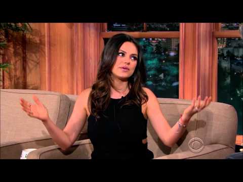 Mila Kunis Craig Ferguson 12 10 2014