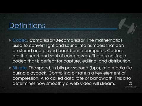 Learn The Basics of Video Compression