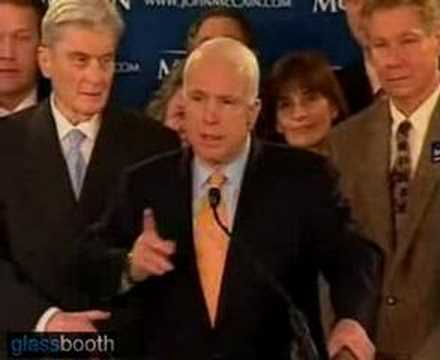 John McCain Potomac Primary Victory Speech (Part 1)