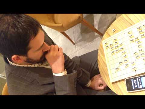 IM Greg Shahade tries to play Shogi