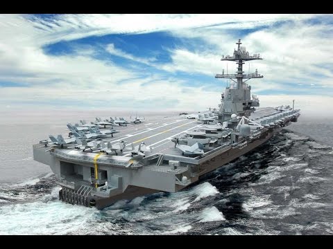 USA NAVY $13 Billion 21st Century MEGA NUCLEAR Super AircraftCarrier Ford Breaking News 2016