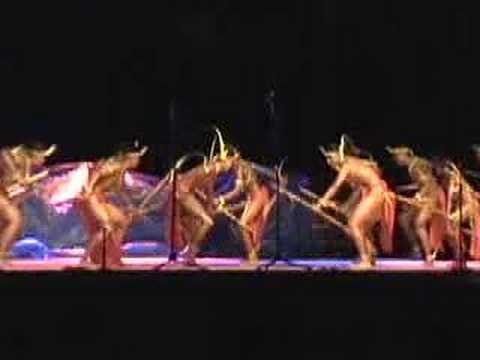 Traditional dance of Republic of Palau (Boys)