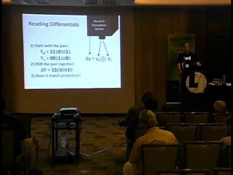 Layerone 2013 - Differential Cryptanalysis for Dummies - Jon King