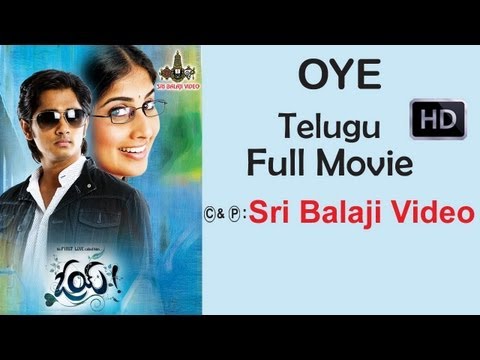 Oye Telugu Full Movie | Siddharth, Shamili, Krishnudu | Sri Balaji Video