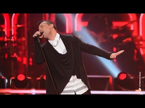 C Major sings Blurred Lines | The Voice Australia 2014