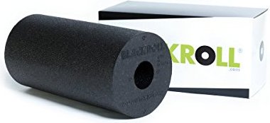 Blackroll Faszientraining Ball Selbstmassagerolle Standard, Schwarz, 15 x 30 cm, BRSTABKBOXC