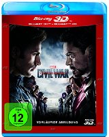 The First Avenger: Civil War 3D +2D [3D Blu-ray]