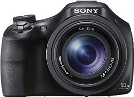 Sony DSC-HX400V Digitalkamera (20.4 Megapixel, 50-fach opt. Zoom, 7,5 cm (3 Zoll), WiFi/NFC) schwarz