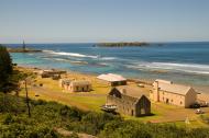 Old penal settlement in Kingston, Norfolk Island, Australia. 