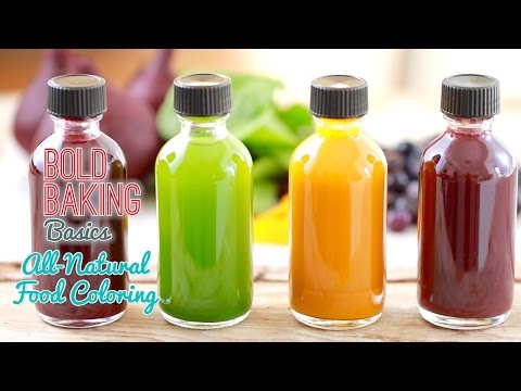 All-Natural Homemade Food Coloring - Gemma's Bold Baking Basics Ep. 1