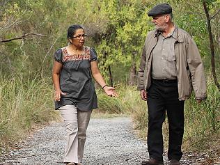 Anne Makhijani and David Berry have been involved in fighting to have the Healesville Freeway Reserve preserved as open space for the community