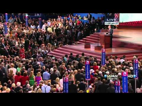 Mitt Romney Acceptance Speech at the Republican National Convention (C-SPAN) - Full Speech