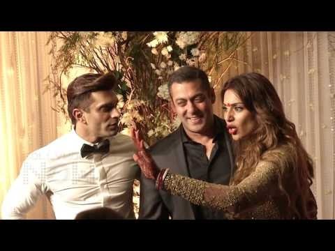 Salman Khan Interview on Bipasha Basu & Karan Singh Grover's WEDDING RECEPTION