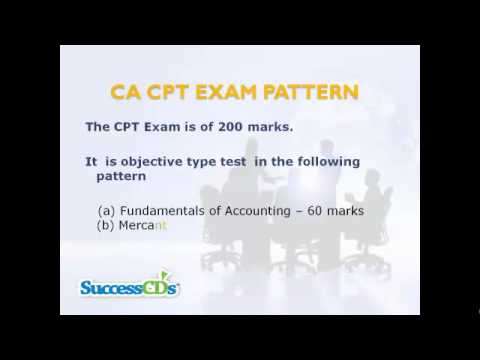 CA CPT Entrance Exam Overview