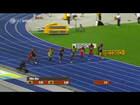 Usain Bolt 9.58 100m New World Record Berlin [HQ]