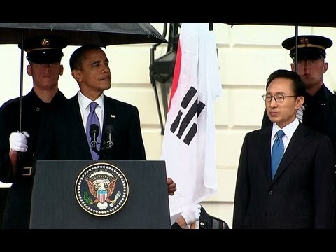 South Korea Official Visit Arrival Ceremony