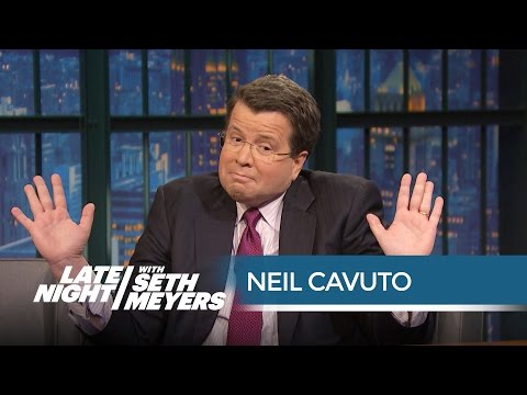 Fox's Neil Cavuto on GOP Debate Commercial Break Oddities - Late Night with Seth Meyers