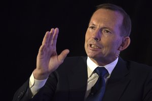 Former Australian Prime Minister Tony Abbott