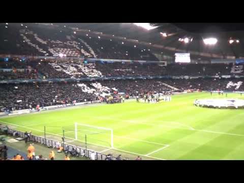 ᴴᴰ Atmosphere @ Etihad before Manchester City - FC Barcelona in Champions League! (2014-02-18)