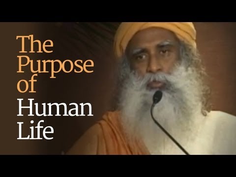 What is the purpose of human life? Sadhguru