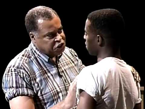 Fences - Analyzing Staging in Act 1, Scene 3 - "How come you ain't never liked me?"