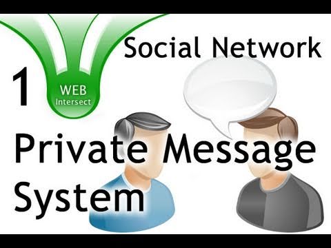 1/3 Private Message System Tutorial for PHP MySQL Websites Web Intersect