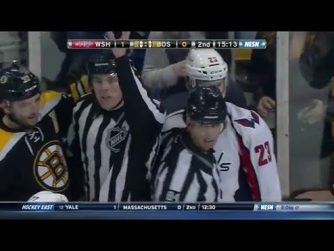 Zach Sill boards Adam McQuaid 1/5/16