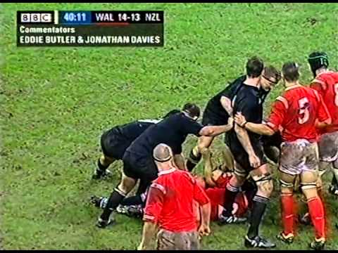 Rugby Union, 2004 Test Match, Wales vs New Zealand.