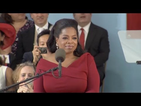 Oprah Winfrey Harvard Commencement speech | Harvard Commencement 2013