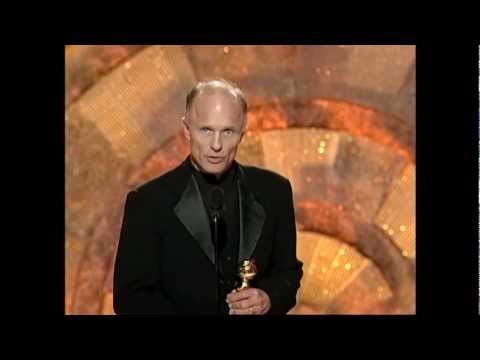 Ed Harris Wins Best Supporting Actor Motion Picture - Golden Globes 1999