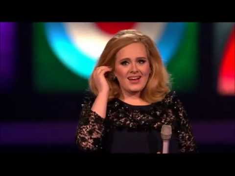 Adele wins Best Album of the year - Brit Awards 2012 HD