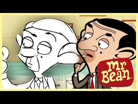 Mr. Bean - From Original Drawings to Animation: "Fish Sitting"