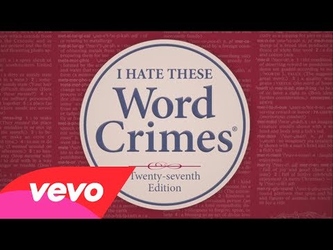 "Weird Al" Yankovic - Word Crimes