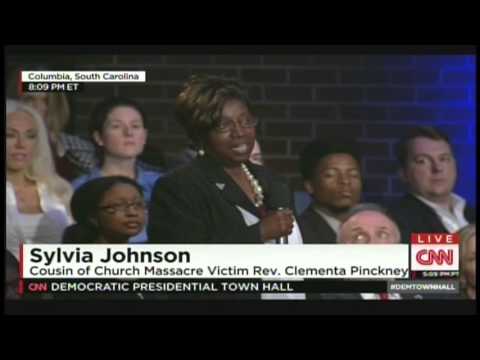 CNN Democratic Presidential Town Hall Columbia South Carolina (February 23, 2016)