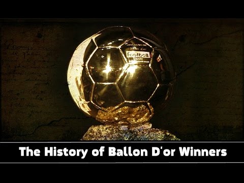 The History of Ballon D'or Winners ● 1956-2015 ● HD