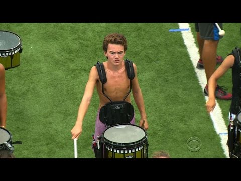 Teen drummer lives his dream one beat at a time