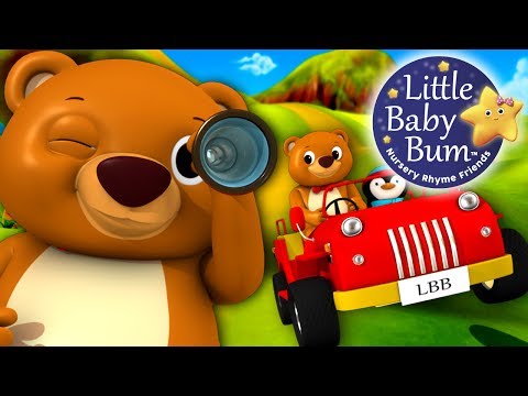 The Bear Went Over The Mountain | Nursery Rhyme | by LittleBabyBum HD Version