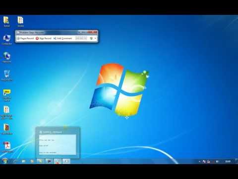 Windows 7 hidden screen recorder