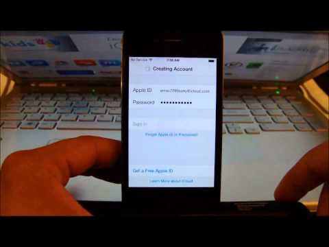 Making a FREE Apple ID or iTunes account directly from your iOS Device