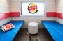 Burger King's fast-food sauna in Helsinki will feature it's trade mark colours.