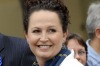 SHD NEWS. Parramatta Eels colour.   MP s Laurie Ferguson, Tanya Gadiel and David Borger raise the eels flag in front of ...