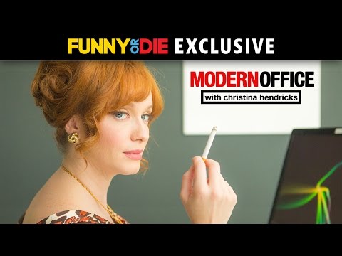 Modern Office with Christina Hendricks