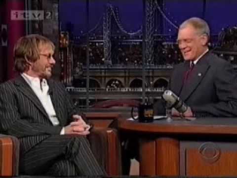 Warren Zevon's last Letterman Appearance part 1