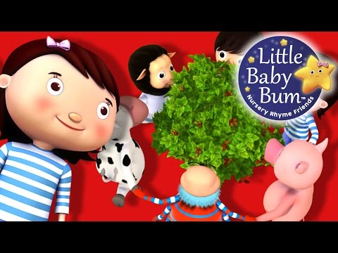 Here We Go Round The Mulberry Bush | Nursery Rhymes | by LittleBabyBum