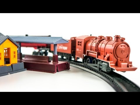 VIDEO FOR CHILDREN "Retro Train Set 2" Union Pacific Toy Model Railway