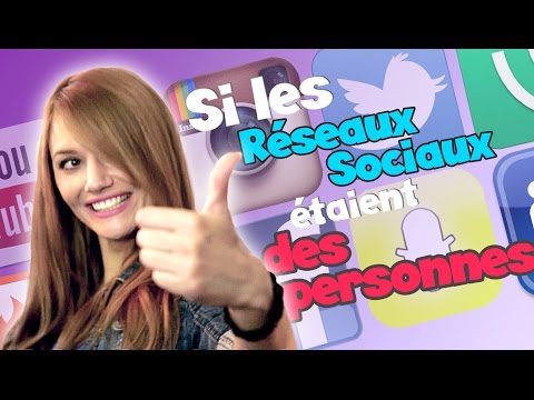 Si les réseaux sociaux étaient des personnes - Andy